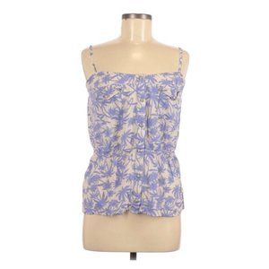 Inked & Faded Sleeveless Blouse Size Medium